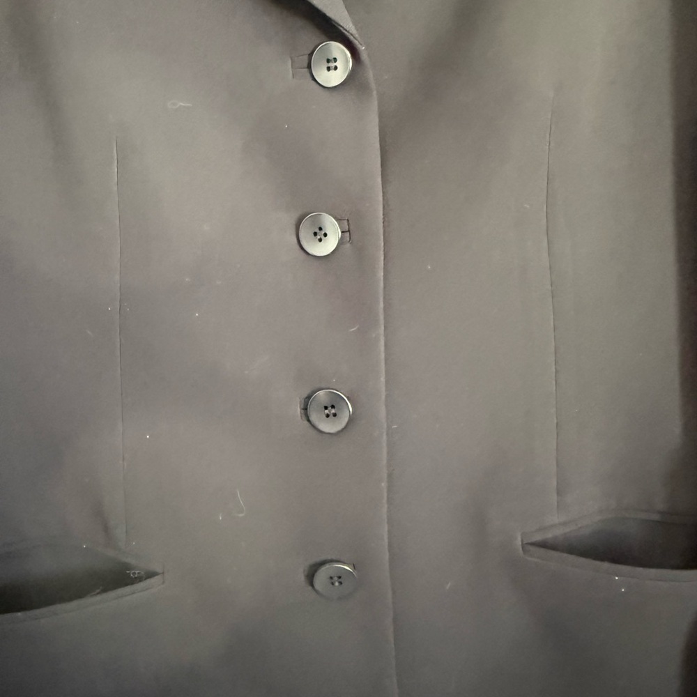 LOFT Classic Black Suit Jacket - Picture 4 of 7
